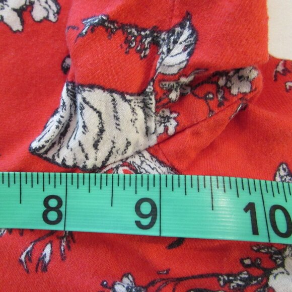 Victorias Secret Red Cotton Big Cat Sleep Pants Medium - Picture 12 of 16